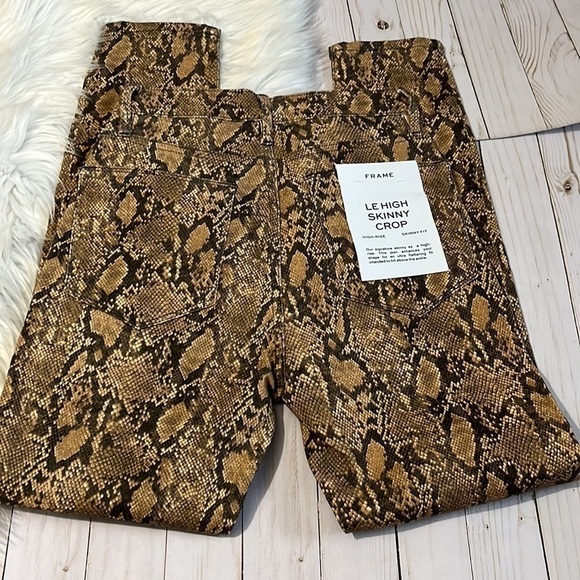 Frame Le High Skinny Crop Jeans - Picture 5 of 11